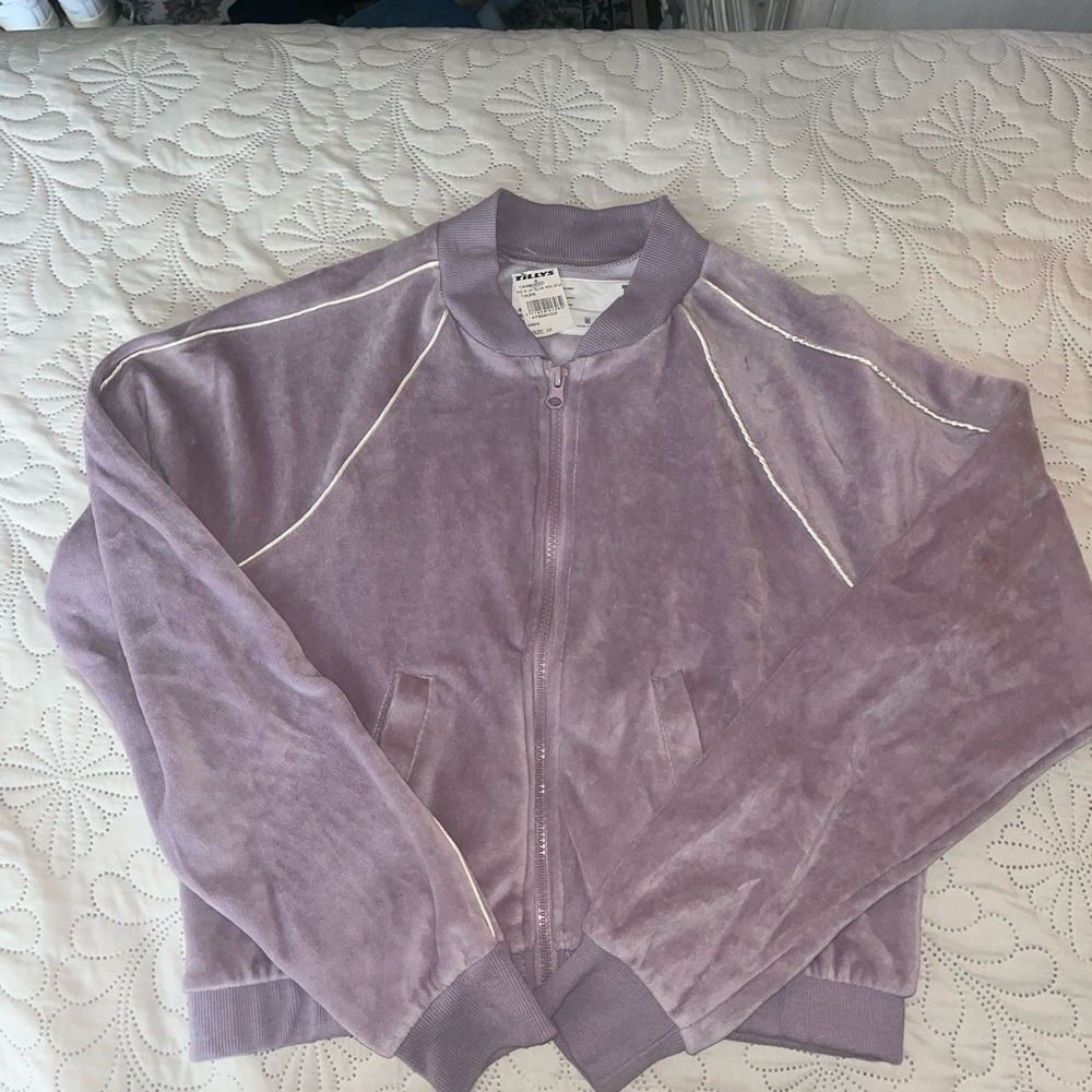 RSQ Women's Lavender Bomber Jacket